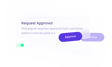 Request approval workflow
